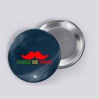 Cinco De Mayo Mustache Fiesta Button
