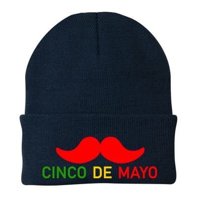 Cinco De Mayo Mustache Fiesta Beanie