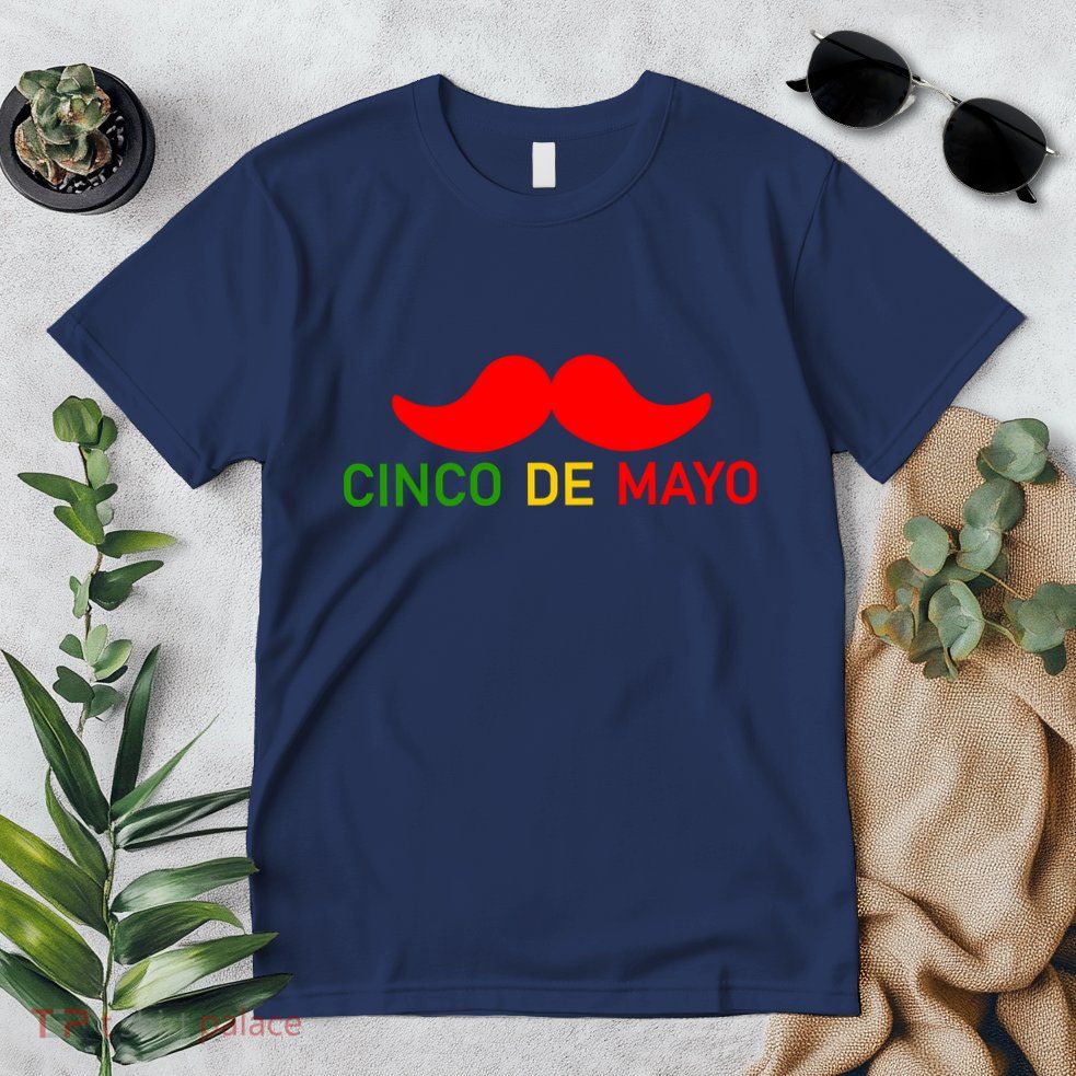 Cinco De Mayo Mustache Fiesta Premium T-Shirt