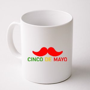 Cinco De Mayo Mustache Fiesta Coffee Mug