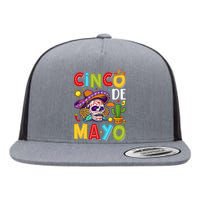 Cinco De Mayo Mexican Fiesta Squad 5 De Mayo For Mexican Gift Flat Bill Trucker Hat