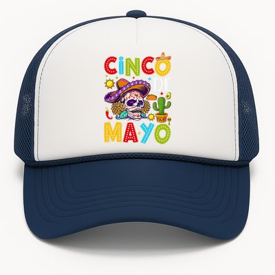 Cinco De Mayo Mexican Fiesta Squad 5 De Mayo For Mexican Gift Trucker Hat