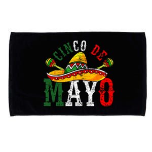 Cinco De Mayo Mexican Lets Fiesta 5 De Mayo Microfiber Hand Towel