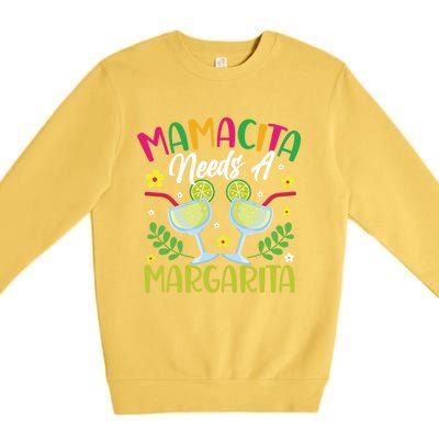 Cinco De Mayo Nacho Average Mamacita Margarita Gift Premium Crewneck Sweatshirt