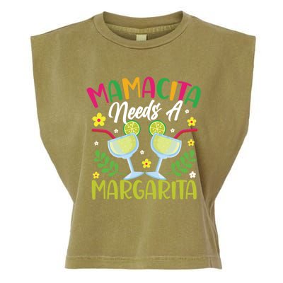 Cinco De Mayo Nacho Average Mamacita Margarita Gift Garment-Dyed Women's Muscle Tee