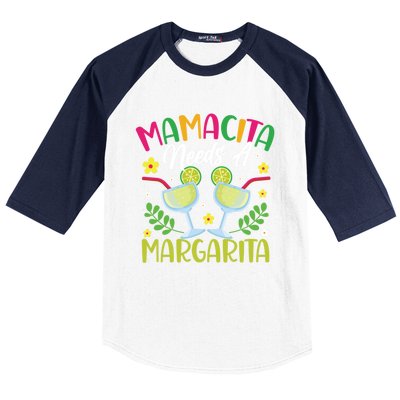 Cinco De Mayo Nacho Average Mamacita Margarita Gift Baseball Sleeve Shirt