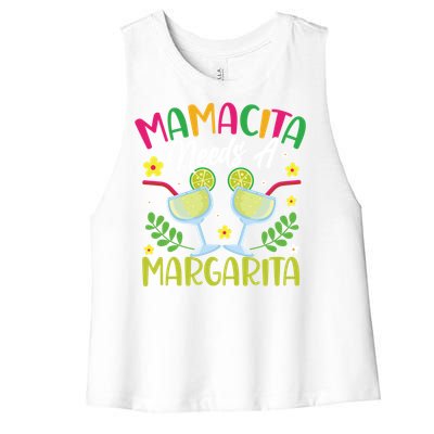 Cinco De Mayo Nacho Average Mamacita Margarita Gift Women's Racerback Cropped Tank