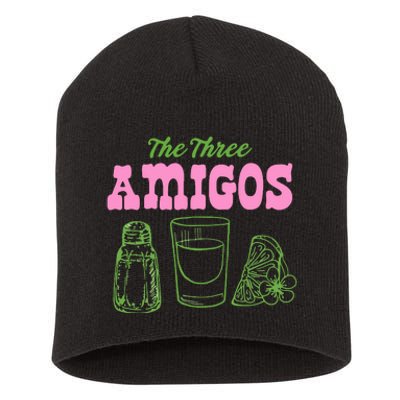 Cinco De Mayo Tequila Lime And Sunshine Short Acrylic Beanie