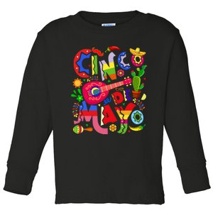 Cinco De Mayo Mexican Fiesta 5 De Mayo Toddler Long Sleeve Shirt