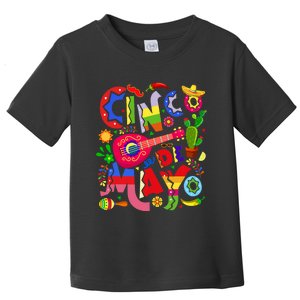 Cinco De Mayo Mexican Fiesta 5 De Mayo Toddler T-Shirt