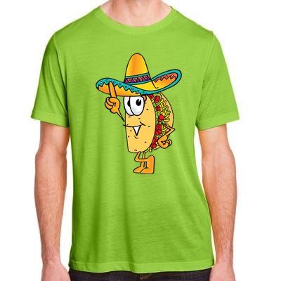 Cinco De Mayo Taco Adult ChromaSoft Performance T-Shirt