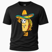 Cinco De Mayo Taco Cooling Performance Crew T-Shirt