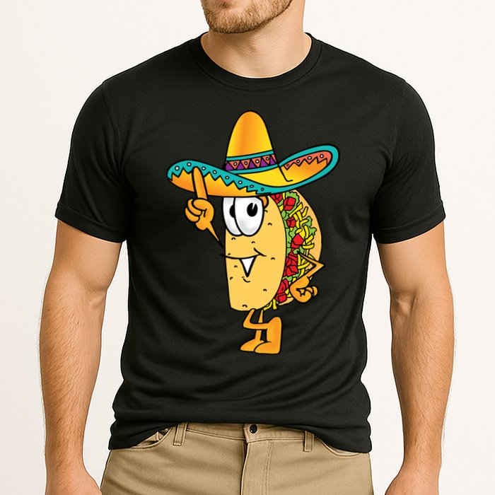 Cinco De Mayo Taco Cooling Performance Crew T-Shirt
