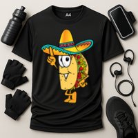 Cinco De Mayo Taco Cooling Performance Crew T-Shirt