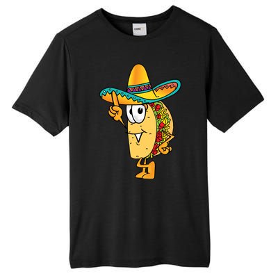 Cinco De Mayo Taco Tall Fusion ChromaSoft Performance T-Shirt