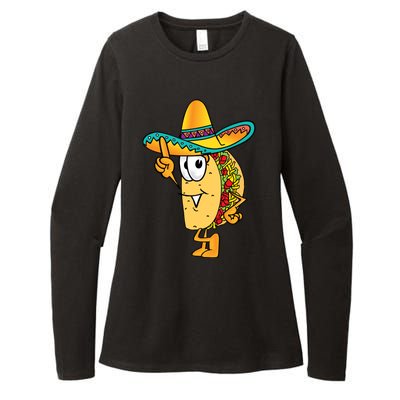 Cinco De Mayo Taco Womens CVC Long Sleeve Shirt