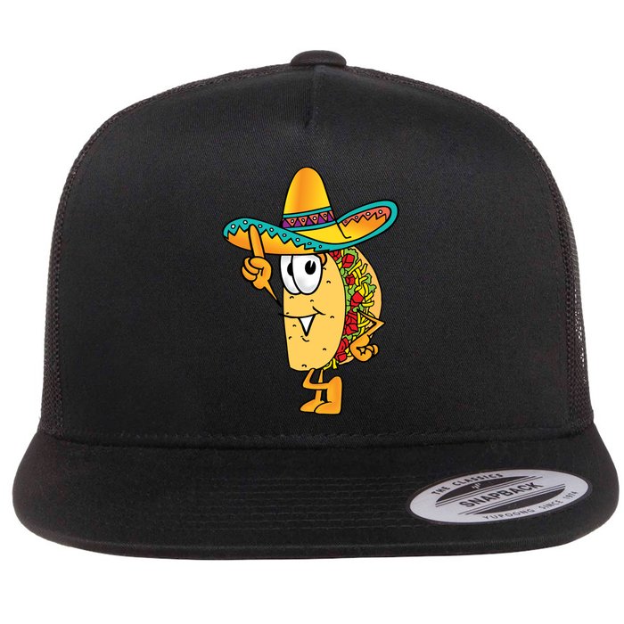 Cinco De Mayo Taco Flatbill Hat