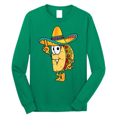 Cinco De Mayo Taco Long Sleeve Shirt