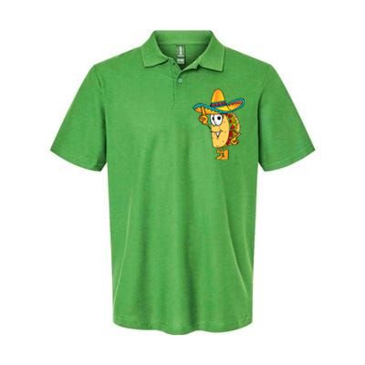 Cinco De Mayo Taco Softstyle Adult Sport Polo