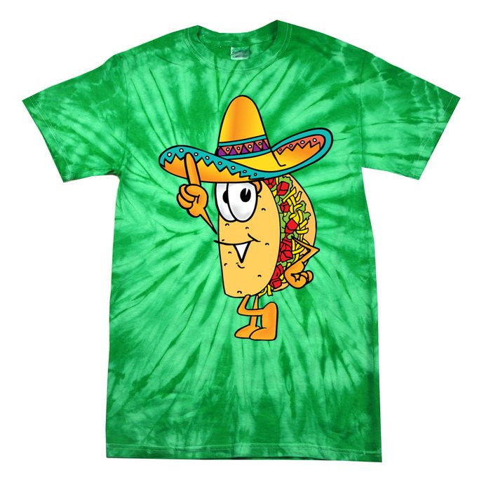 Cinco De Mayo Taco Tie-Dye T-Shirt