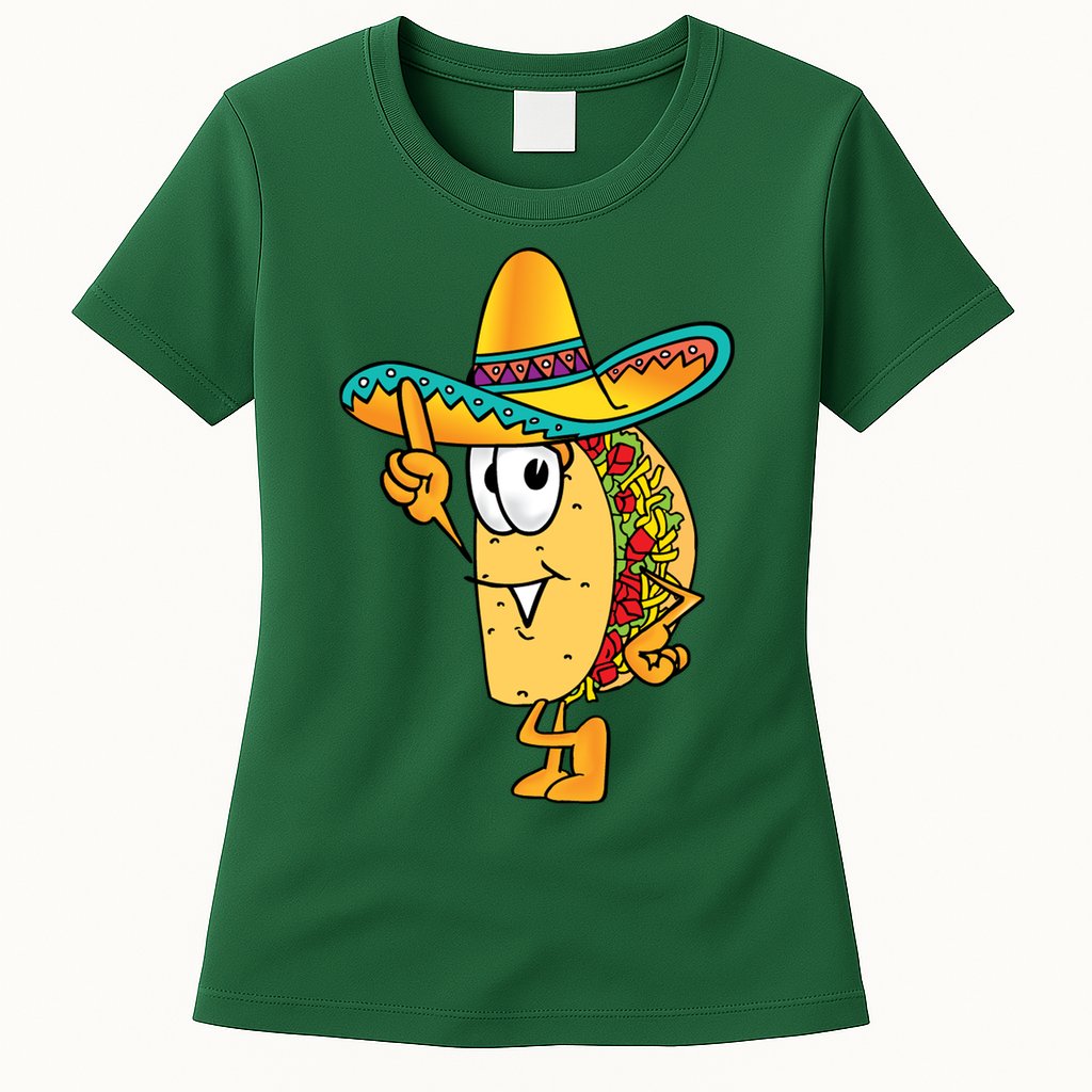 Cinco De Mayo Taco Womens T-Shirt