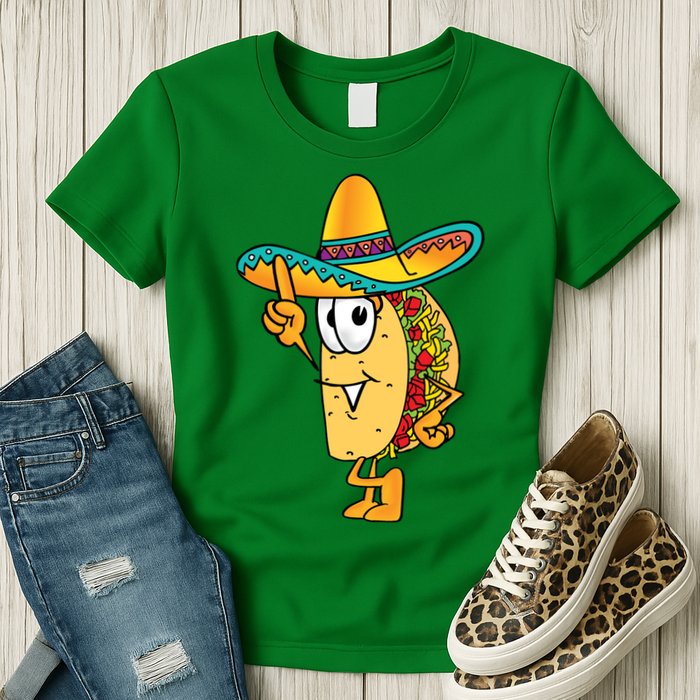 Cinco De Mayo Taco Womens T-Shirt