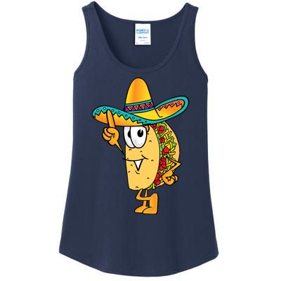 Cinco De Mayo Taco Ladies Essential Tank