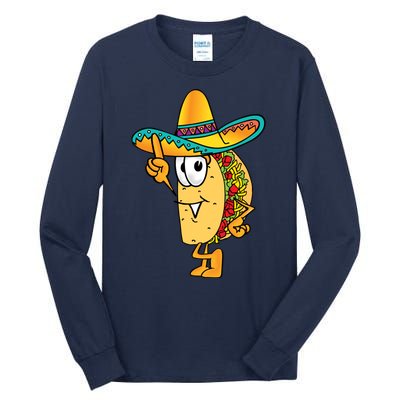 Cinco De Mayo Taco Tall Long Sleeve T-Shirt