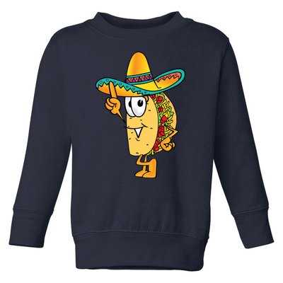 Cinco De Mayo Taco Toddler Sweatshirt