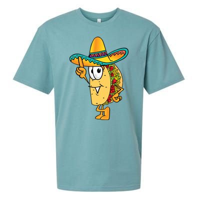 Cinco De Mayo Taco Sueded Cloud Jersey T-Shirt