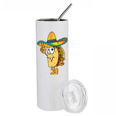 Cinco De Mayo Taco Stainless Steel Tumbler