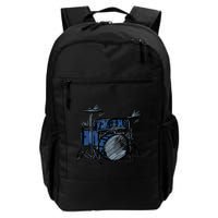Cool Drummer Music Design Featuring A Sketch Of A Drum Kit Gift Backpack