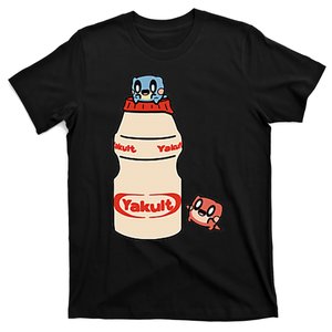 Cute Dinobean Milk Beverage Yogurt Yakult Bibi Keet T-Shirt