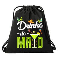 Cinco De Mayo Drinko De Mayo Fiesta Mexican Party Drawstring Bag