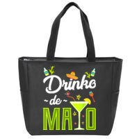 Cinco De Mayo Drinko De Mayo Fiesta Mexican Party Zip Tote Bag