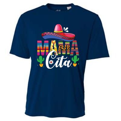 Cinco De Mayo Mamacita Flower Mama Cita Mexican Gift Cooling Performance Crew T-Shirt