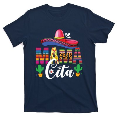 Cinco De Mayo Mamacita Flower Mama Cita Mexican Gift T-Shirt