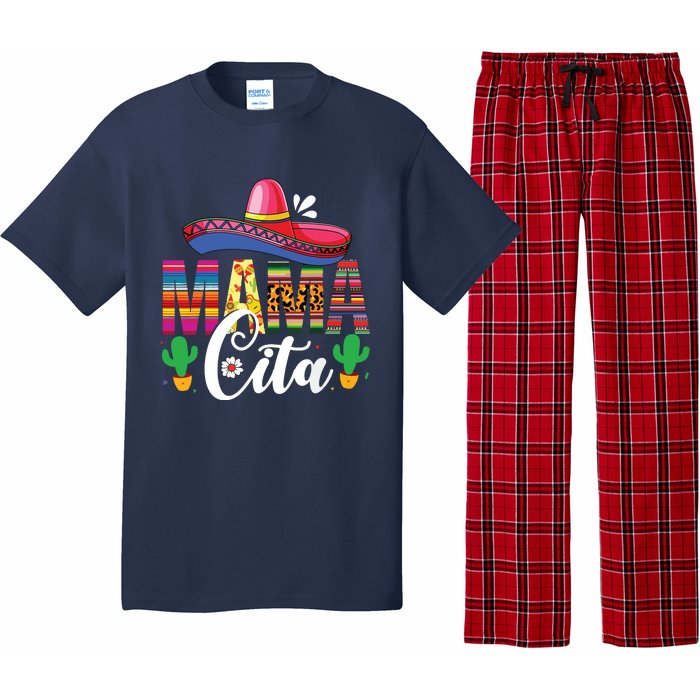 Cinco De Mayo Mamacita Flower Mama Cita Mexican Gift Pajama Set