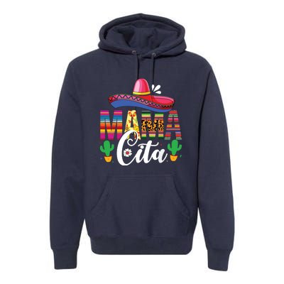 Cinco De Mayo Mamacita Flower Mama Cita Mexican Gift Premium Hoodie