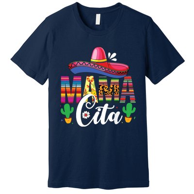 Cinco De Mayo Mamacita Flower Mama Cita Mexican Gift Premium T-Shirt