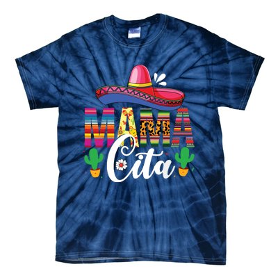 Cinco De Mayo Mamacita Flower Mama Cita Mexican Gift Tie-Dye T-Shirt