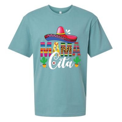 Cinco De Mayo Mamacita Flower Mama Cita Mexican Gift Sueded Cloud Jersey T-Shirt