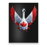 Canada Day Maple Leaf Bird Design Poster