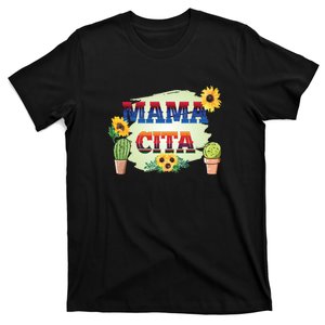 Cinco De Mayo Mamacita Sunflower Mama Cita Mexican Gift T-Shirt