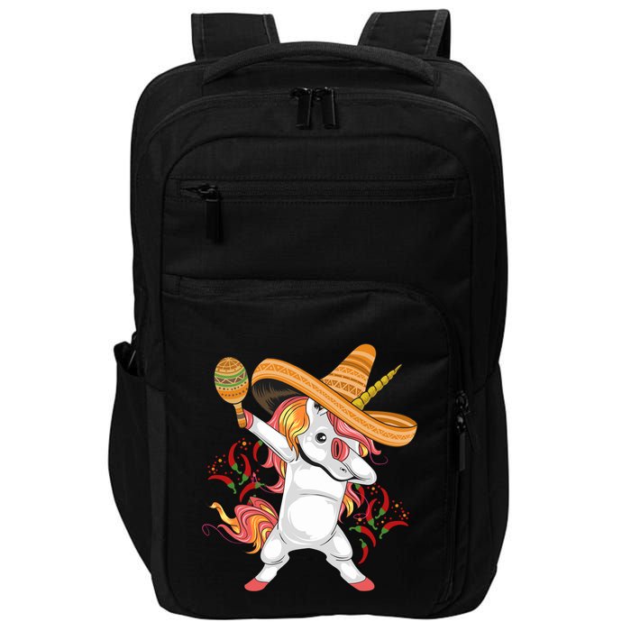 Cinco De Mayo Unicorn Fiesta Impact Tech Backpack