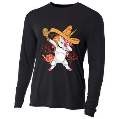 Cinco De Mayo Unicorn Fiesta Cooling Performance Long Sleeve Crew