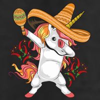 Cinco De Mayo Unicorn Fiesta Hat