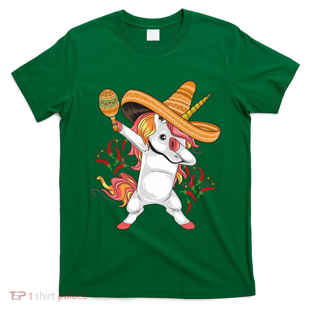 Cinco De Mayo Unicorn Fiesta T-Shirt