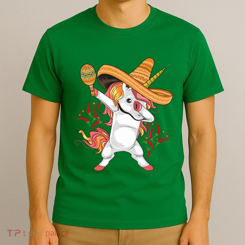 Cinco De Mayo Unicorn Fiesta T-Shirt