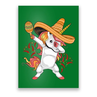 Cinco De Mayo Unicorn Fiesta Poster